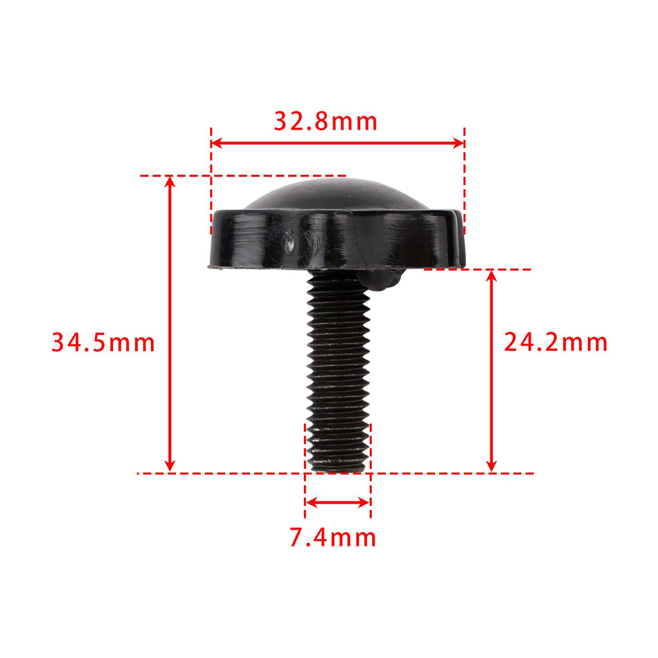 4 stücke Sattel Schloss Montage Diebstahlschutz Schrauben Schrauben Für Touring 1993-2018