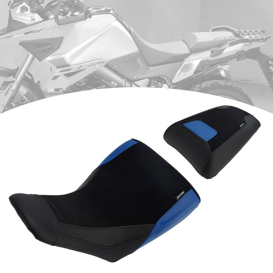 2023–2025 Fit Blue Für Suzuki V-Strom DL1050 Front-&-Rear Raider Cushion Kit Lower