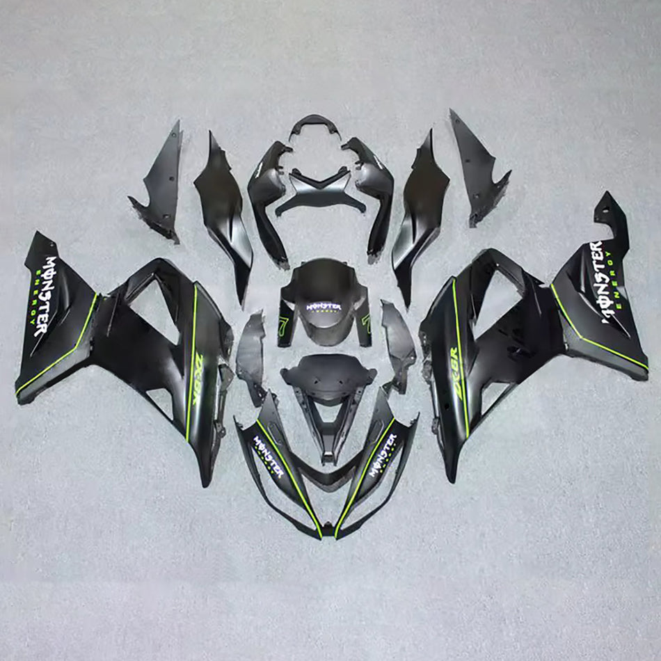 Verkleidungssatz aus ABS-Kunststoff, passend für Kawasaki ZX6R 636 (2013–2018)