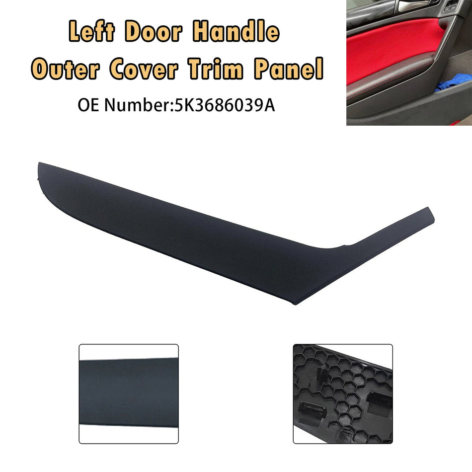 Äußere Abdeckung für Türgriff links 5K3686039A für VW Golf 6 Coupé 2009-2013