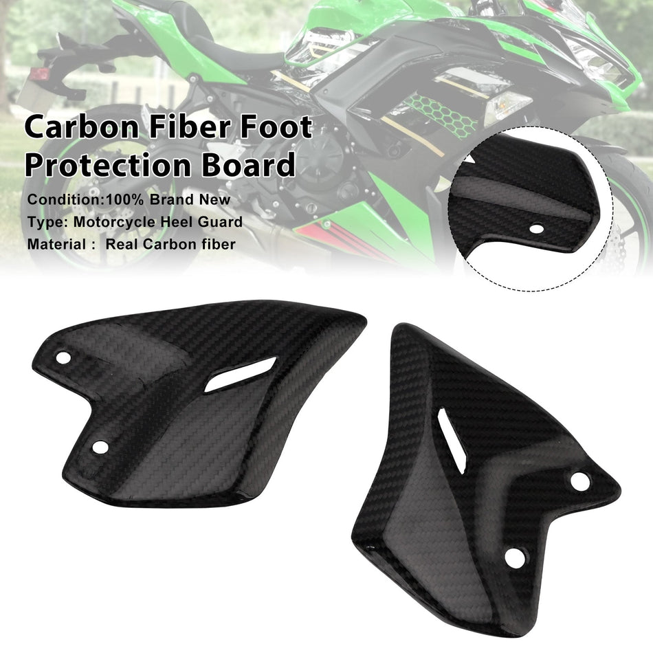 2017–2025 Kawasaki Ninja 650 Z650 Trittbrett aus Echtcarbon