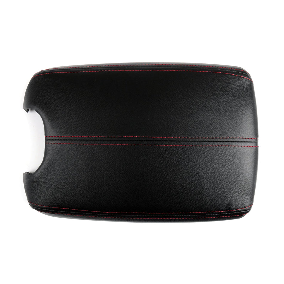 2008–2012 Honda Accord Leder Mittelkonsole Armlehne Deckel Abdeckung schwarz