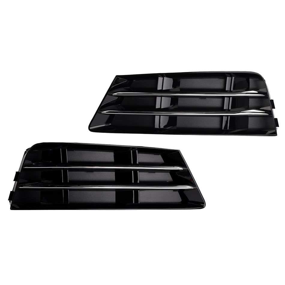 2016–2018 Audi A4 B9 2 Stück Front Nebelscheinwerfer Kühlergrill untere Stoßstange Grill