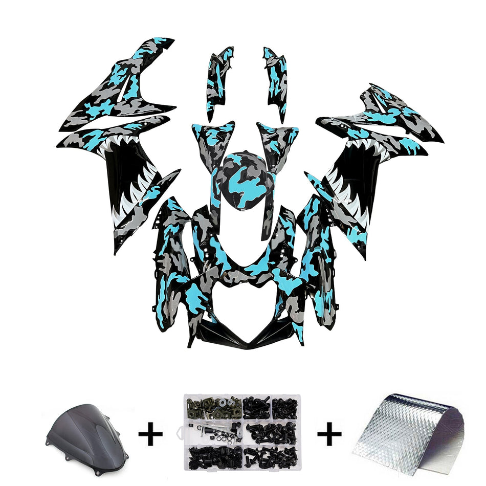 Spritzgussverkleidungssatz Karosserie Kunststoff ABS Für Suzuki GSXR 600/750 2011-2025 K11