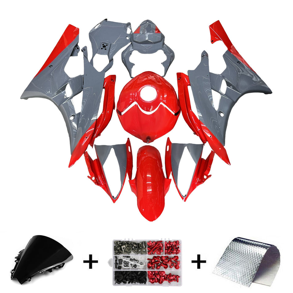 Verkleidungssatz aus ABS-Kunststoff für Yamaha YZFR6 YZF-R6 2006-2007