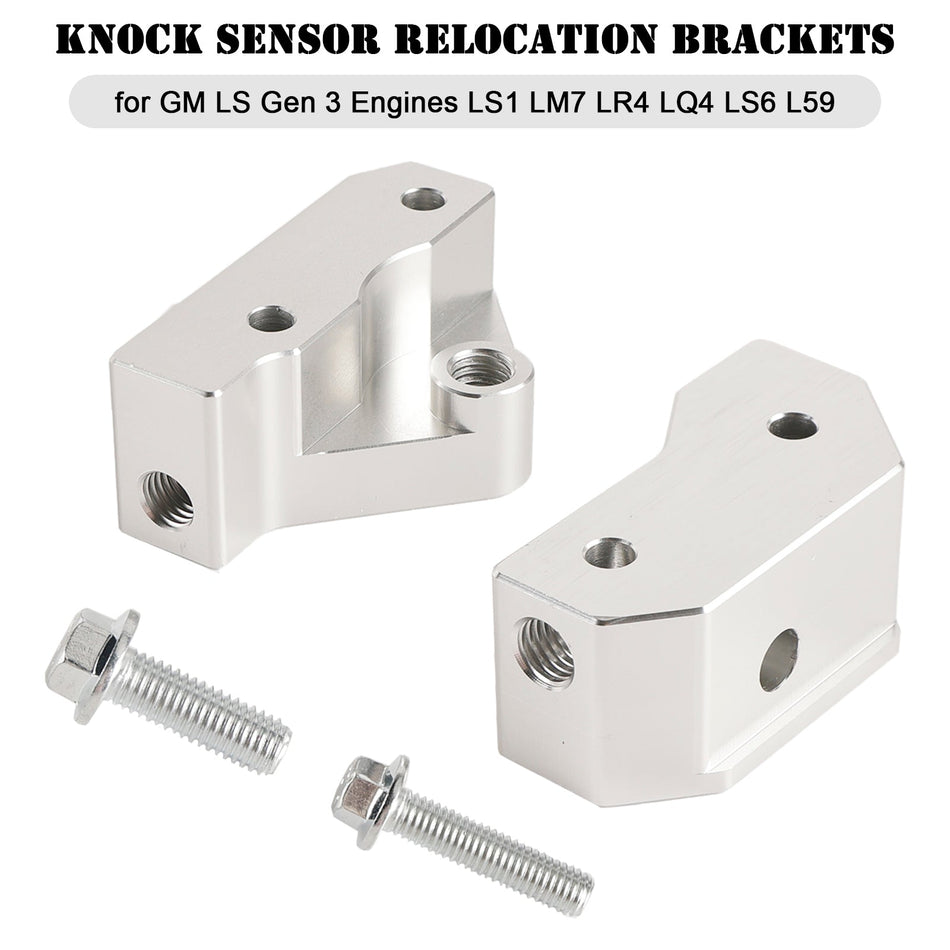 Klopfsensor-Umbauhalterungen für GM LS Gen 3-Motoren LS1 LM7 LR4 LQ4 LS6 L59