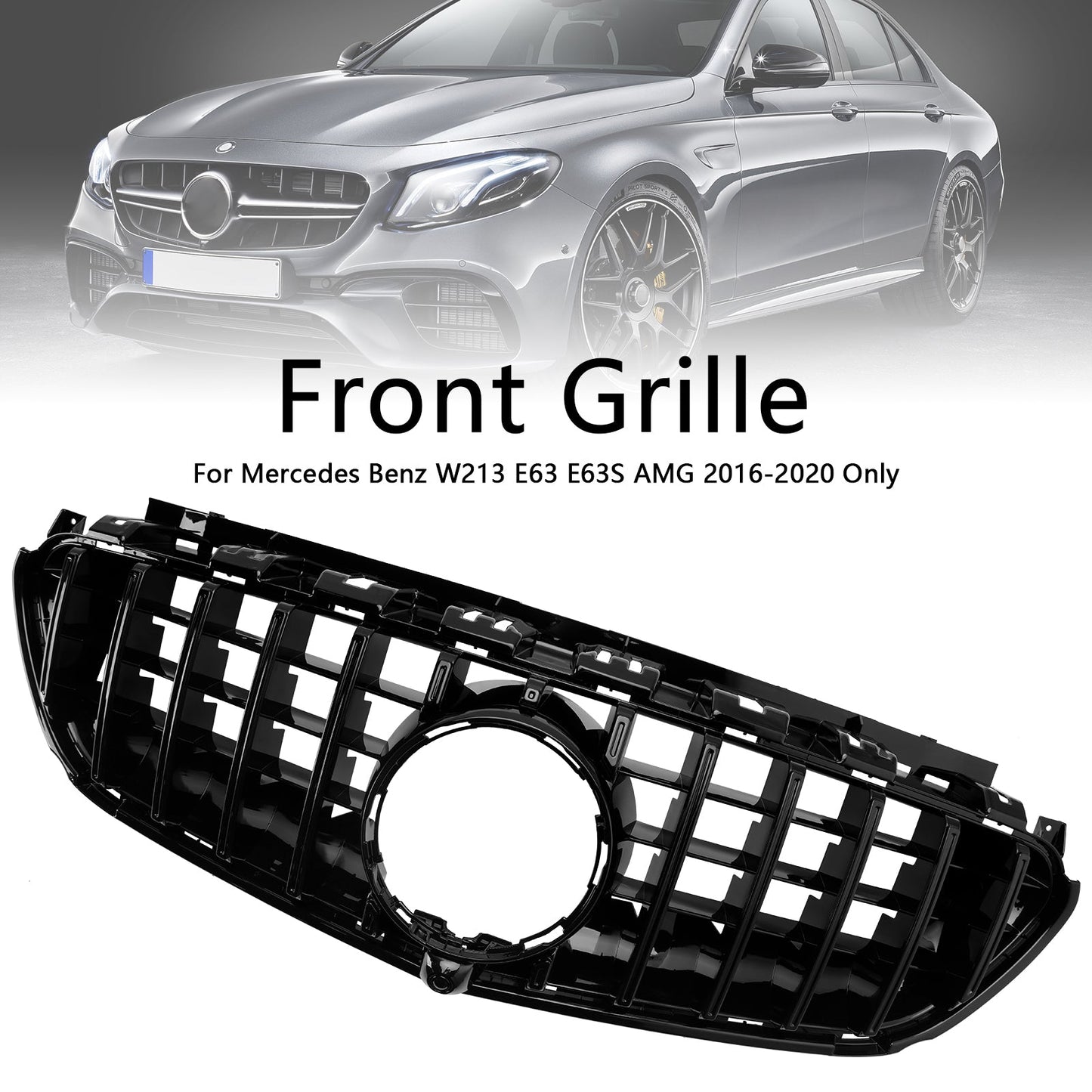 2016-2020 Mercedes Benz W213 E63 E63S AMG Nur Frontstoßstangengrill