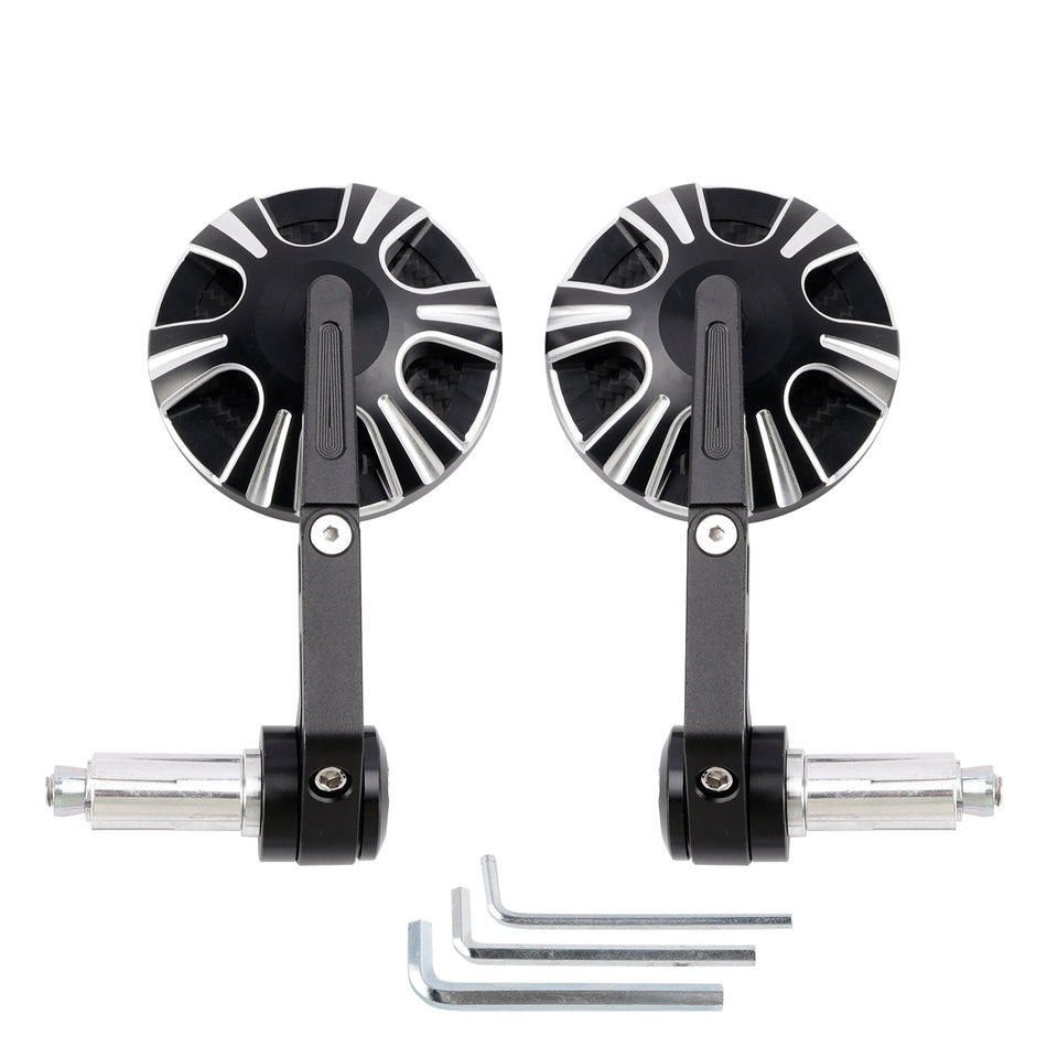 CNC-Lenkerendspiegel-Set für Aprilia RS660 Tuono 660 RSV4 Tuono V4 Dorsoduro