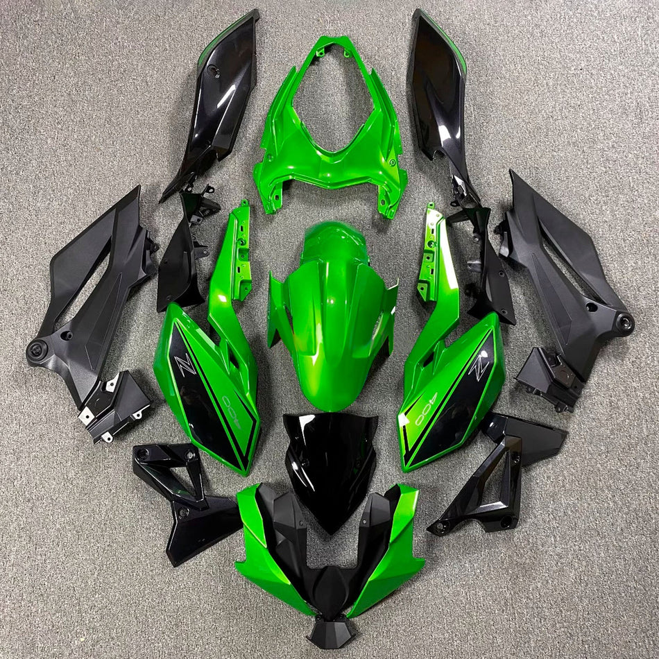 Verkleidungssatz aus ABS-Kunststoff, passend für Kawasaki Z400 2018-2024