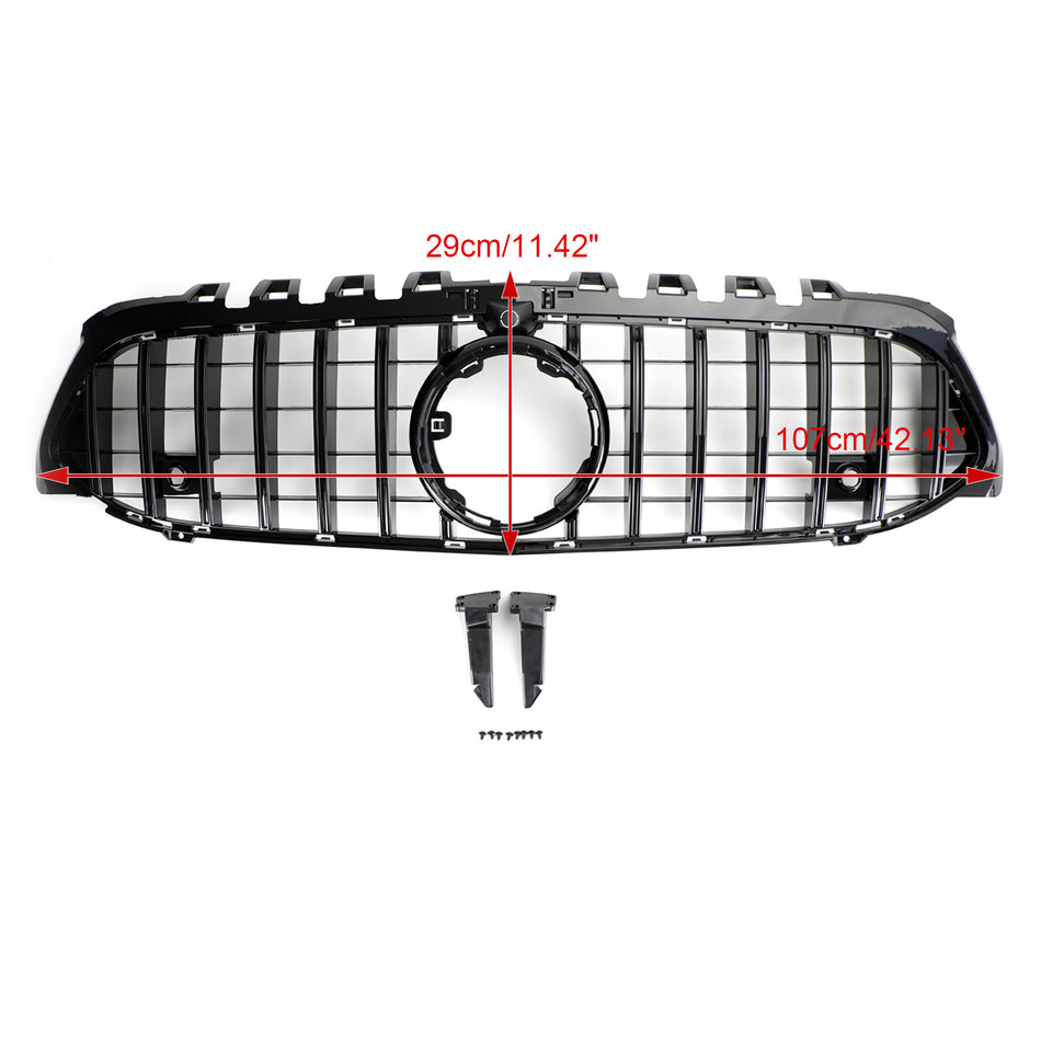 GT Style Front Bumper Grille Grill Für Mercedes Benz A-Class W177 2019-2023