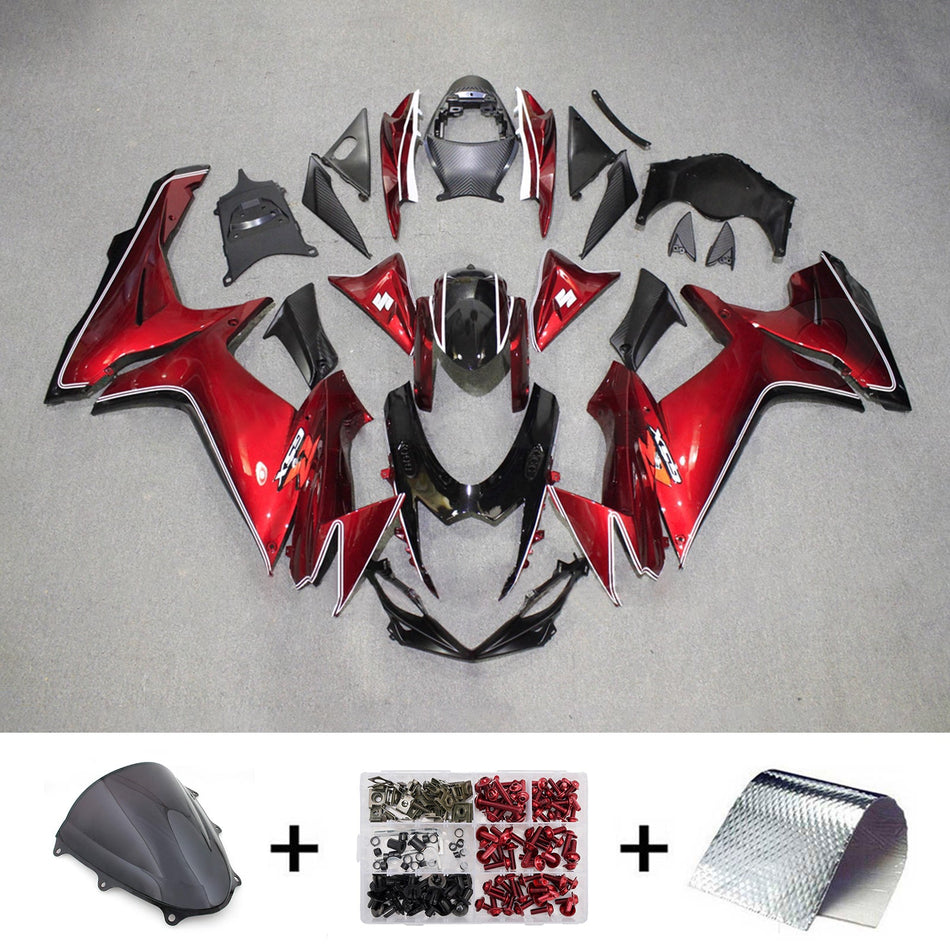 Verkleidungssatz aus ABS-Kunststoff für Suzuki GSXR 600/750 2011-2026 K11