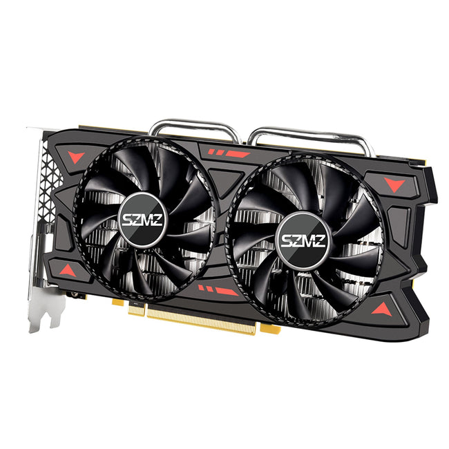 RX580 8G Unabhängige Grafikkarte Dual Fans Desktop Computer Beleuchtung Karte