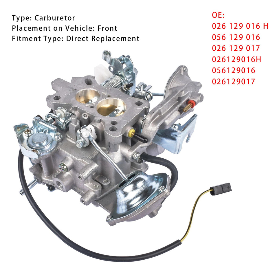 Audi 80 100 VW Passat B2 Jetta 1.6 Vergaser 026129016H
