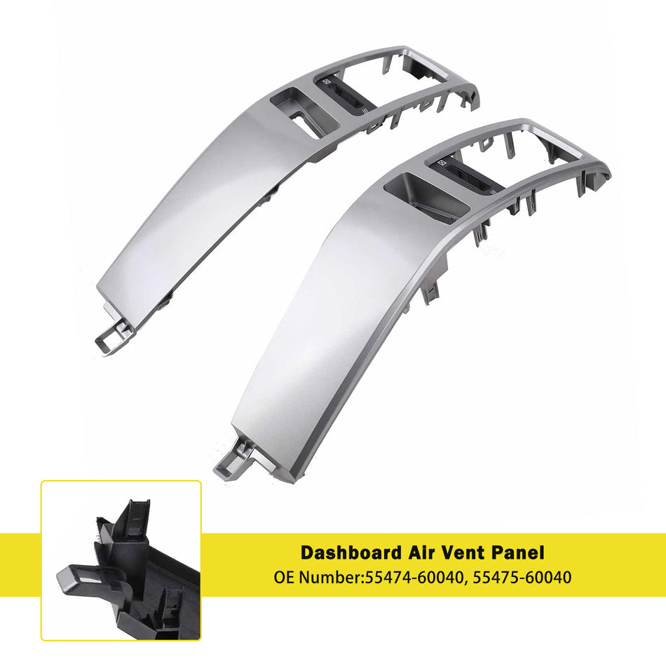 2x Dashboard Air Vent Panel Für Toyota Land Cruiser Prado 120 series 2003-2009