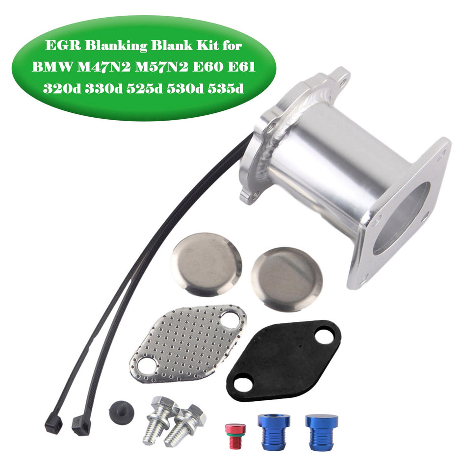 2003–2007 BMW 1 Serie E87 118d 5 Türen EGR Blanking Blank Kit M47N2 M57N2