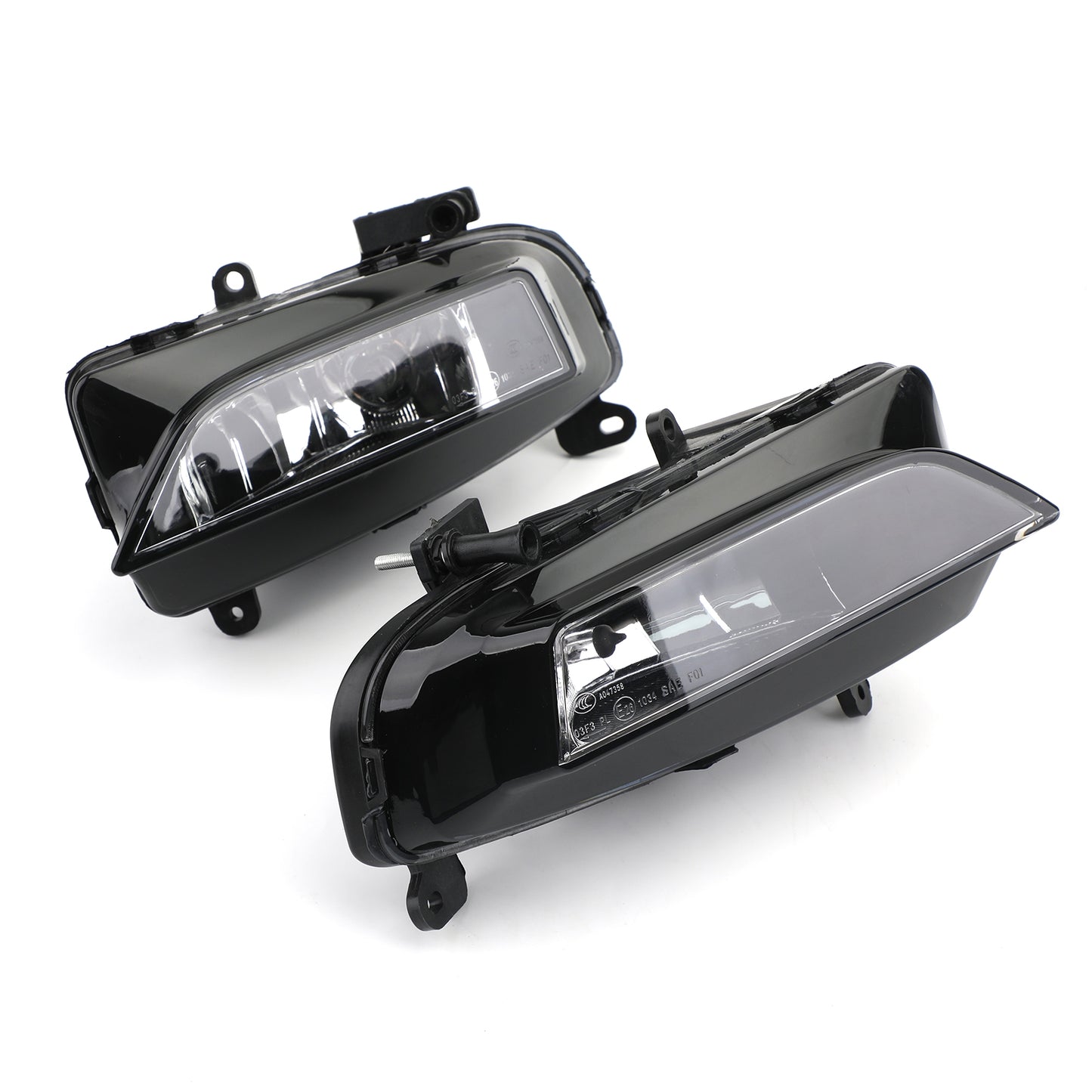 Pair Front Bumper Halogen Fog Light Lamp For AUDI S4 A4 S-Line B8.5 2013-2015