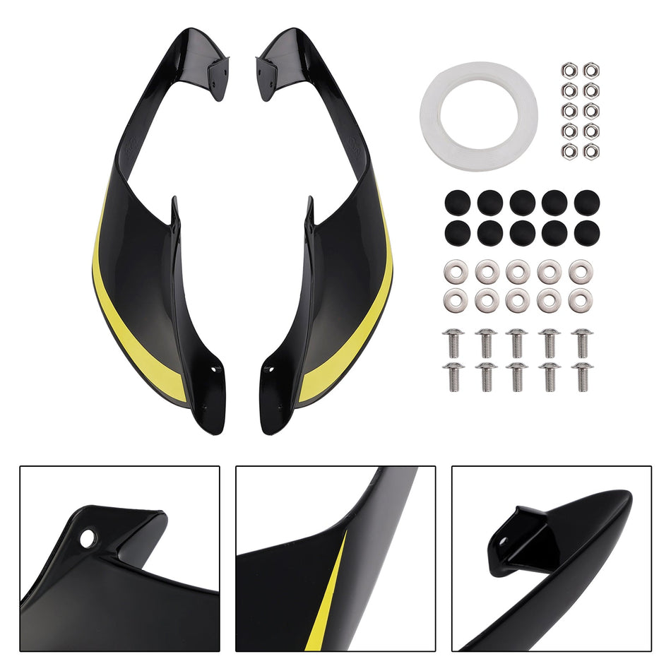 2021-2024 Yamaha YZF R1 R1M Frontseitenflügel Spoiler Verkleidung
