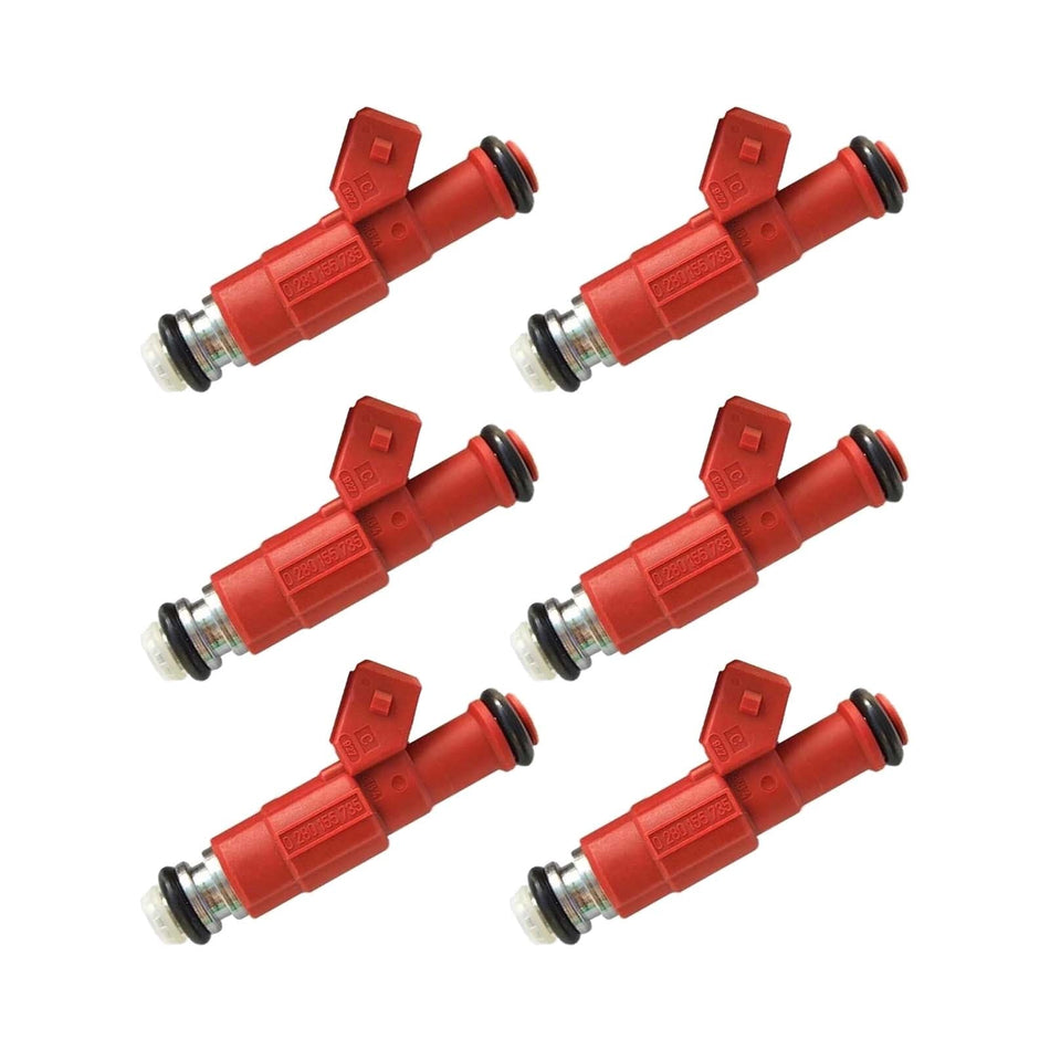 6 Stück Einspritzdüsen für Honda Passport und Isuzu Rodeo 1998-1999 0280155735