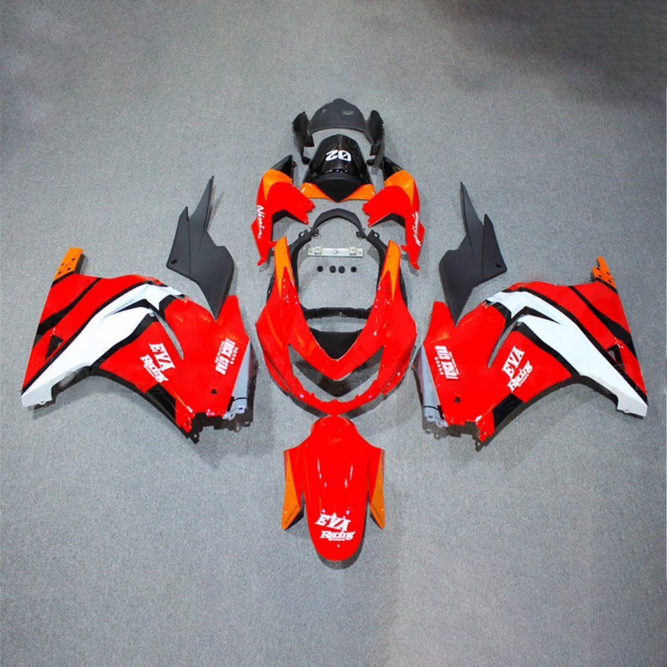 Verkleidungssatz aus ABS-Kunststoff, passend für Kawasaki EX250 Ninja250R 2008-2012