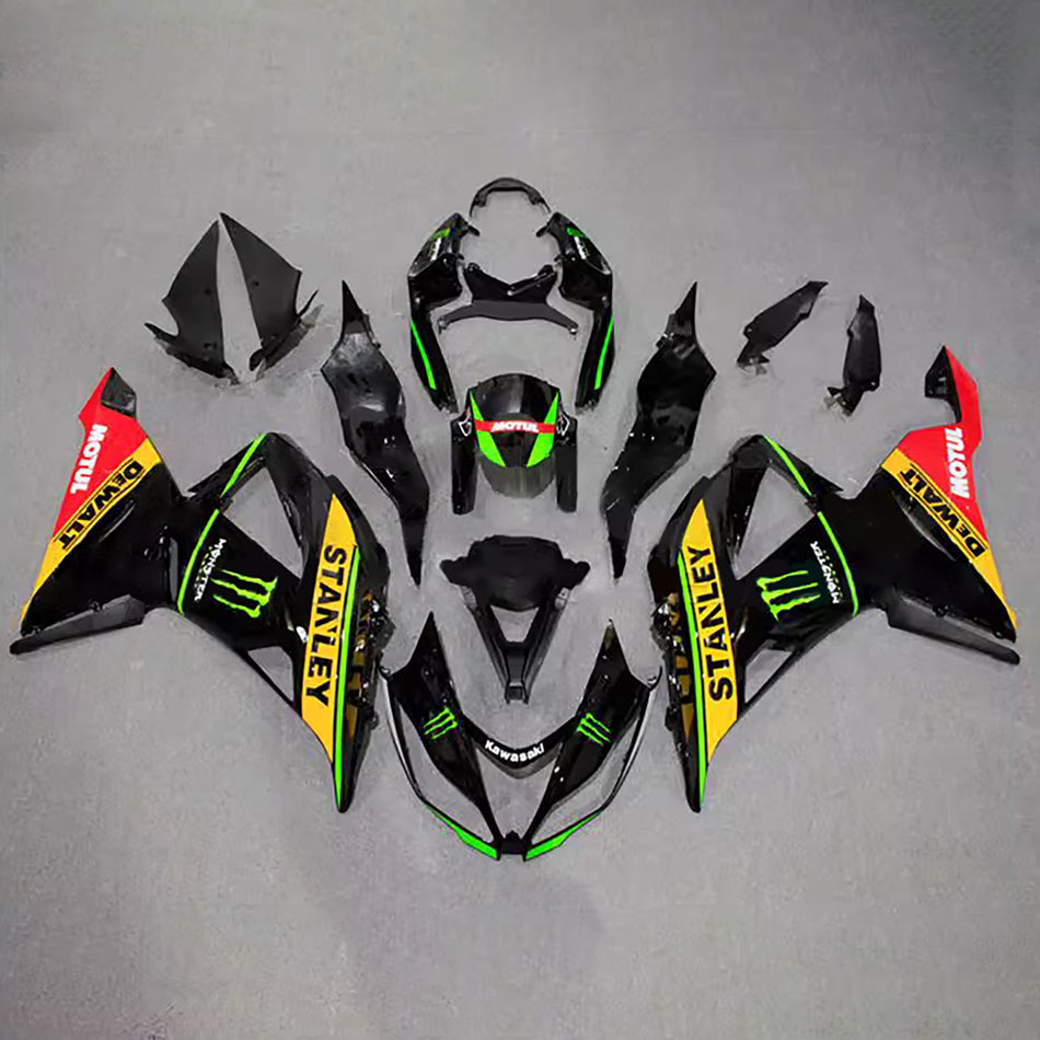 Verkleidungssatz aus ABS-Kunststoff, passend für Kawasaki ZX6R 636 (2013–2018)