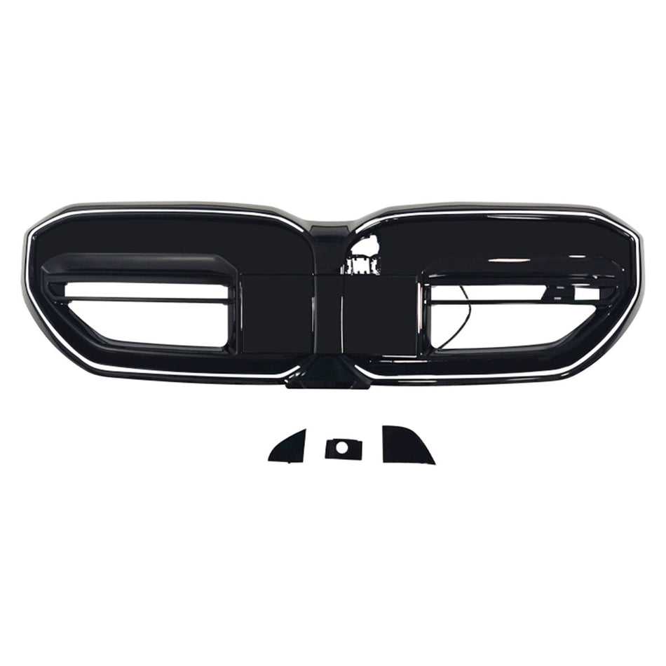 Frontstoßstangengrill im M60-Stil für BMW 5er (ab Baujahr 2024) mit i5-Motor (G60, G61, G68).