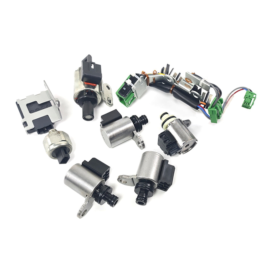 2007–2013 Altima – L4 2,5 l – CVT FWD (RE0F10A) Getriebe-Magnetventil-Kit JF011 Ein Sensor
