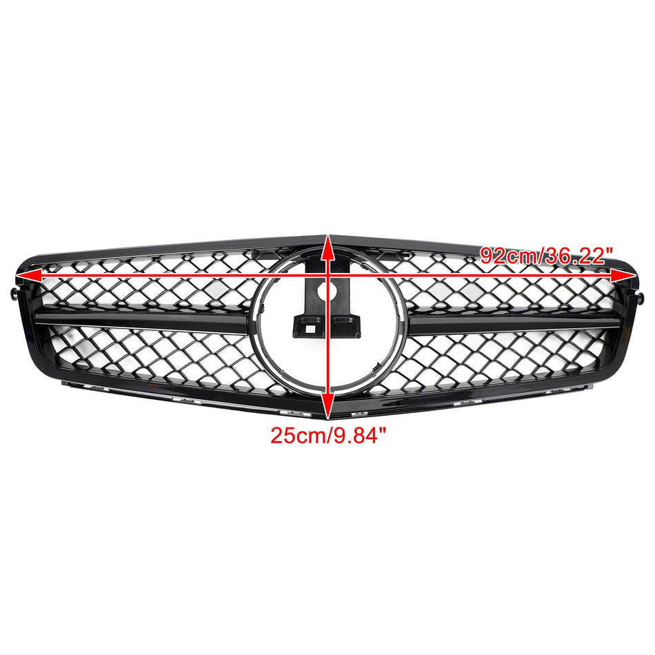 Front Bumper Grille Grill Für C-Class Benz W204 C300 C350 2008-2014