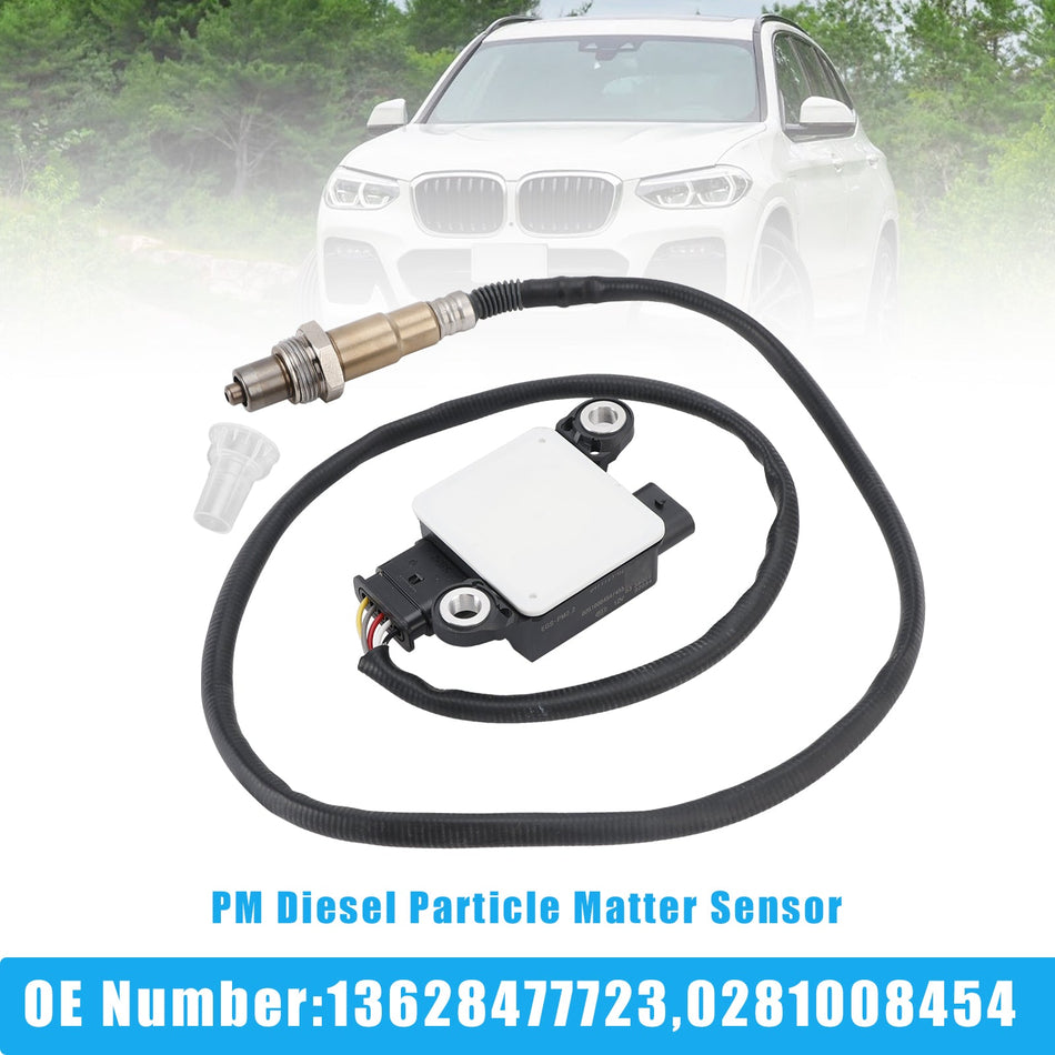 05/2020–03/2023 Für BMW X6 (G06, F96) xDrive 40 d Mild-Hybrid SUV Diesel/Elektro Allradantrieb 24 340 250 PM Dieselpartikelsensor 13628477723