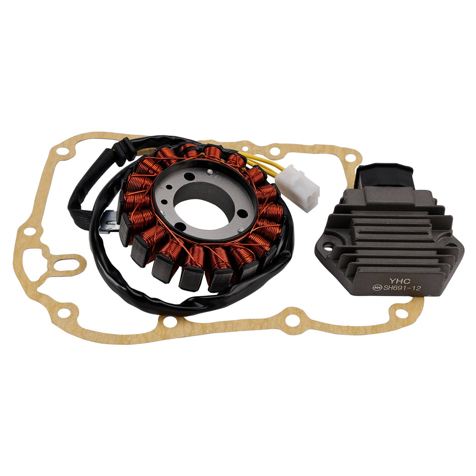 2002–2009 Honda SES 150 Dylan Stator Generator Regler Gleichrichter Dichtung 31120-KGF-912