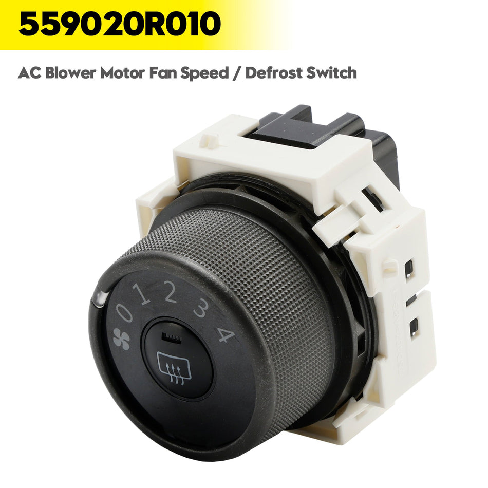 2006 - 2012 Toyota RAV4 3,5 l V6 2,5 l L4 AC-Gebl?semotor-Lüfterdrehzahl-/Abtauschalter 55902-0R010 559020R010