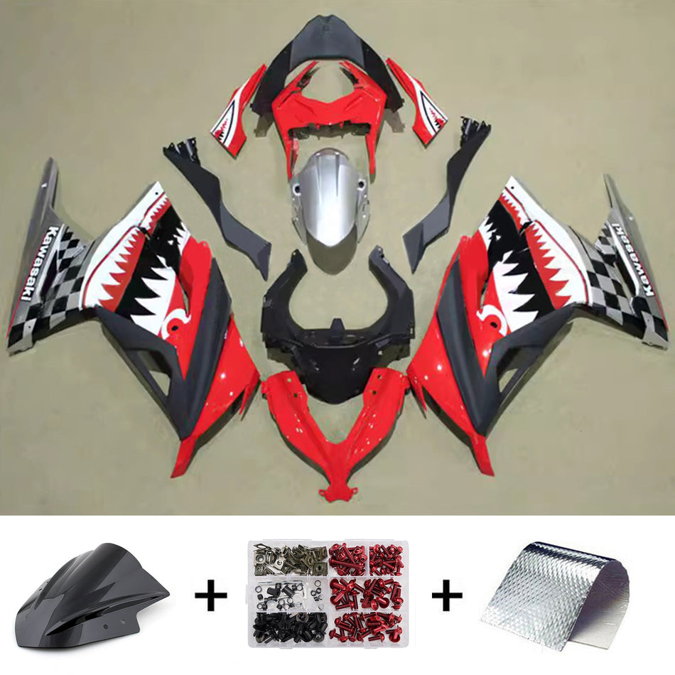 Verkleidungssatz aus ABS-Kunststoff, passend für Kawasaki EX300 Ninja300 (2013-2024)