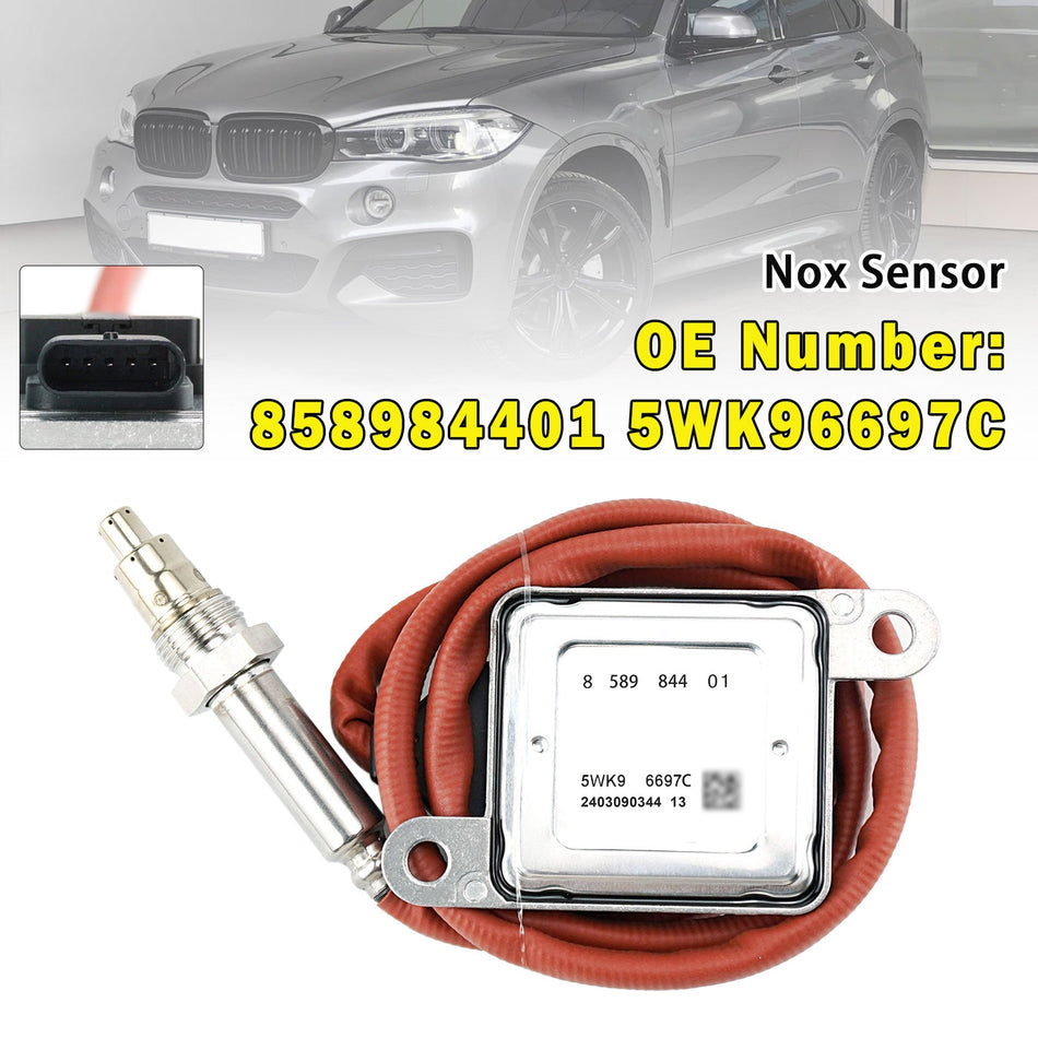 Stickoxid-Sensor (NOx) 858984401 5WK96697C für BMW X5 F15, X6 F16, 25d, 30dX, 40dX