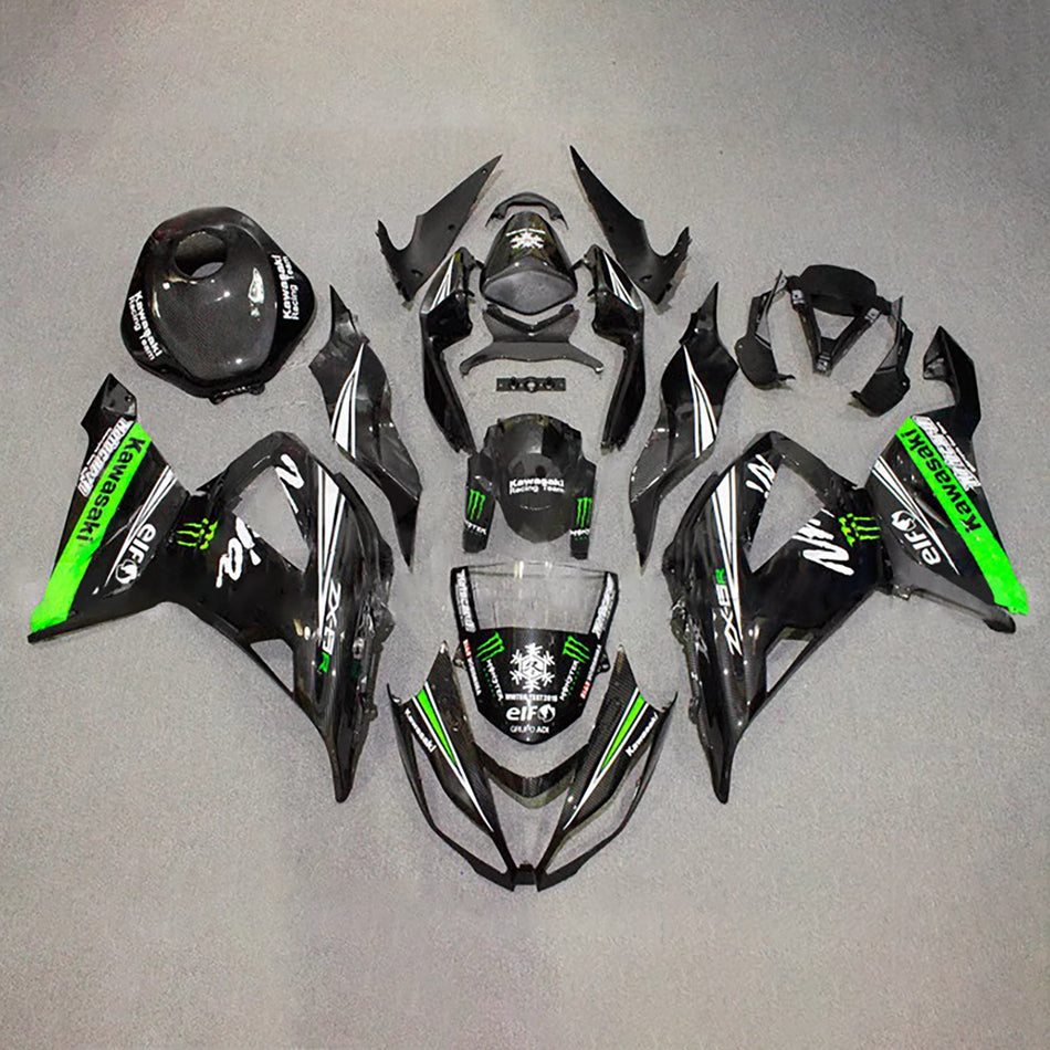 Verkleidungssatz aus ABS-Kunststoff, passend für Kawasaki ZX6R 636 (2013–2018)