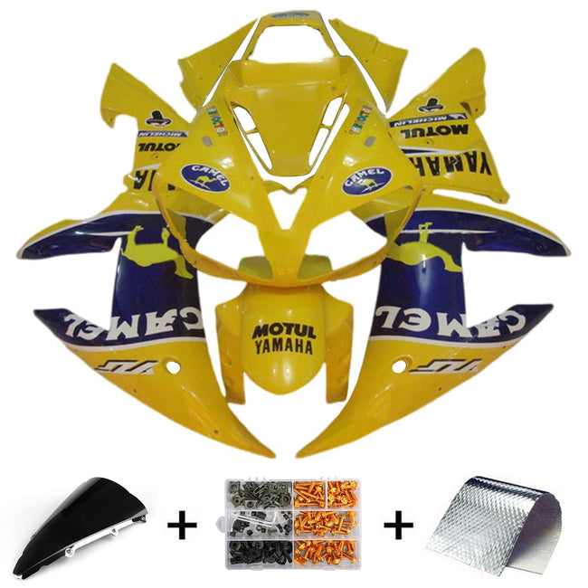 2002-2003 Yamaha YZF 1000 R1 Einspritzverkleidungssatz Karosserie Kunststoff ABS