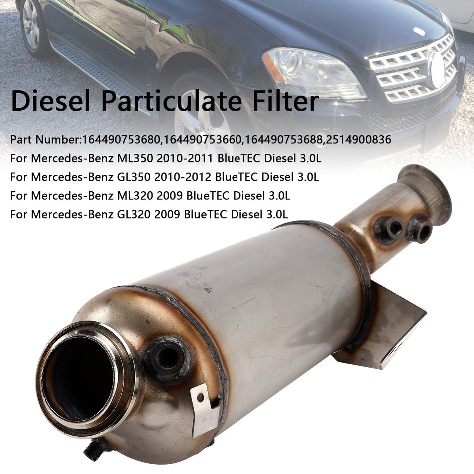 Dieselpartikelfilter DPF für Mercedes ML320 ML350 GL320 GL350 2009-2011