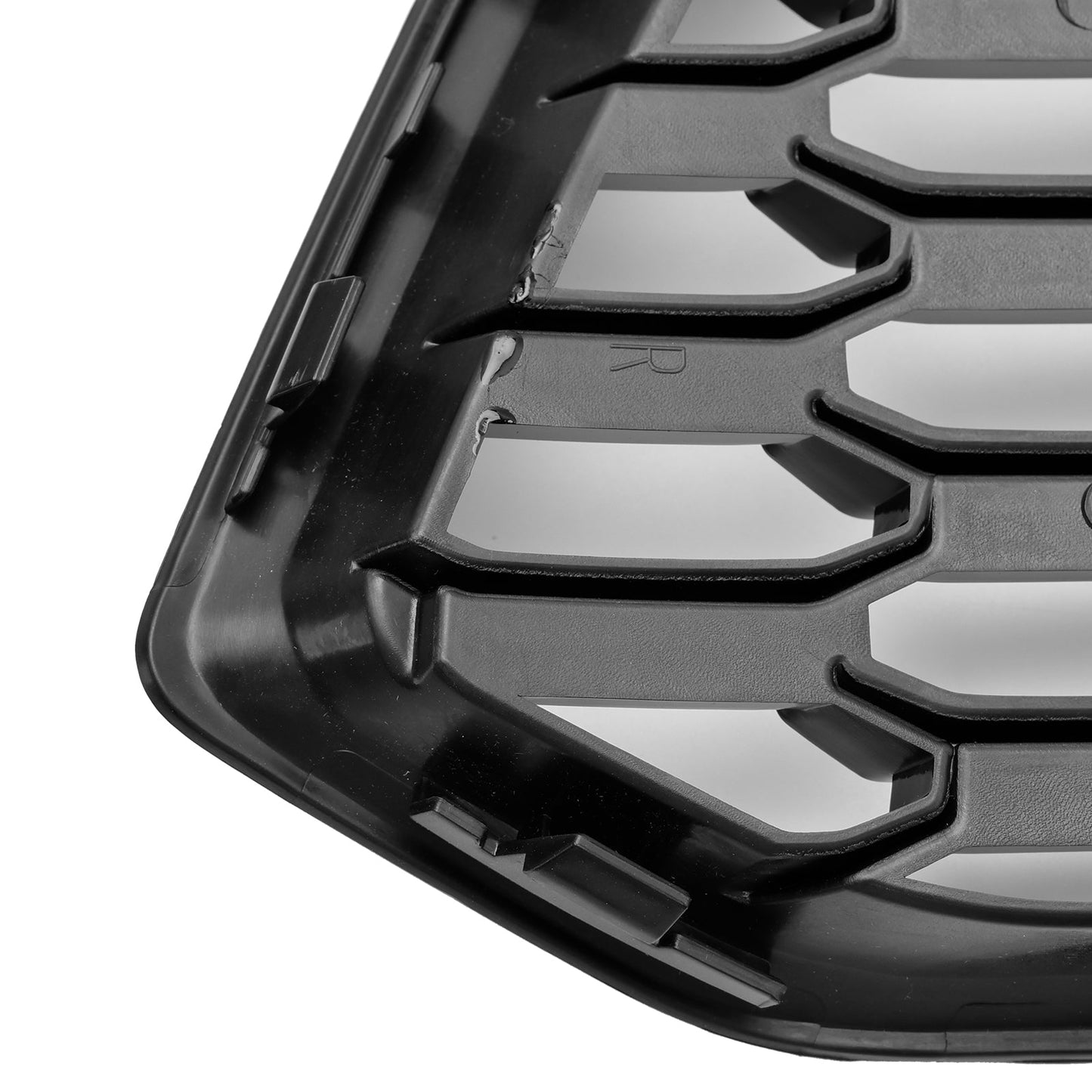 2018-2022 Audi Q5 Mesh 2PCS Front Sto?stange Abdeckung Grill Grille Lünette Einsatz