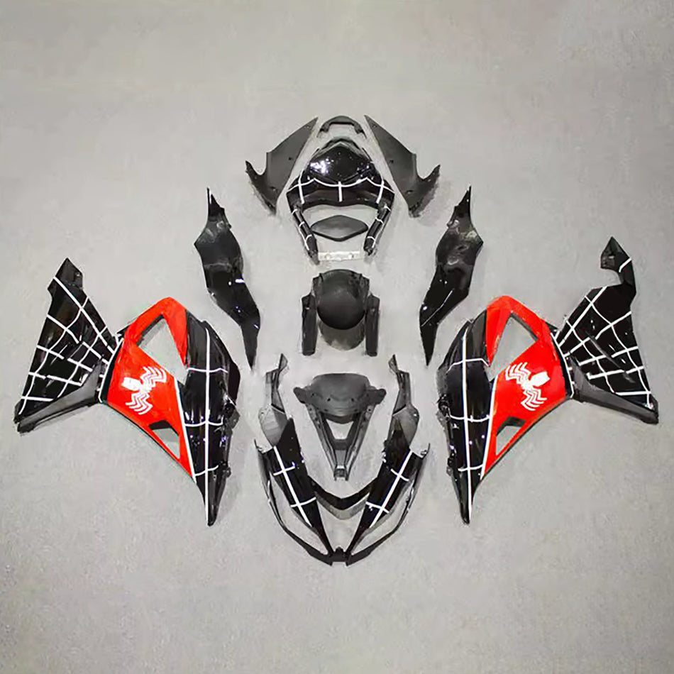 Verkleidungssatz aus ABS-Kunststoff, passend für Kawasaki ZX6R 636 (2013–2018)
