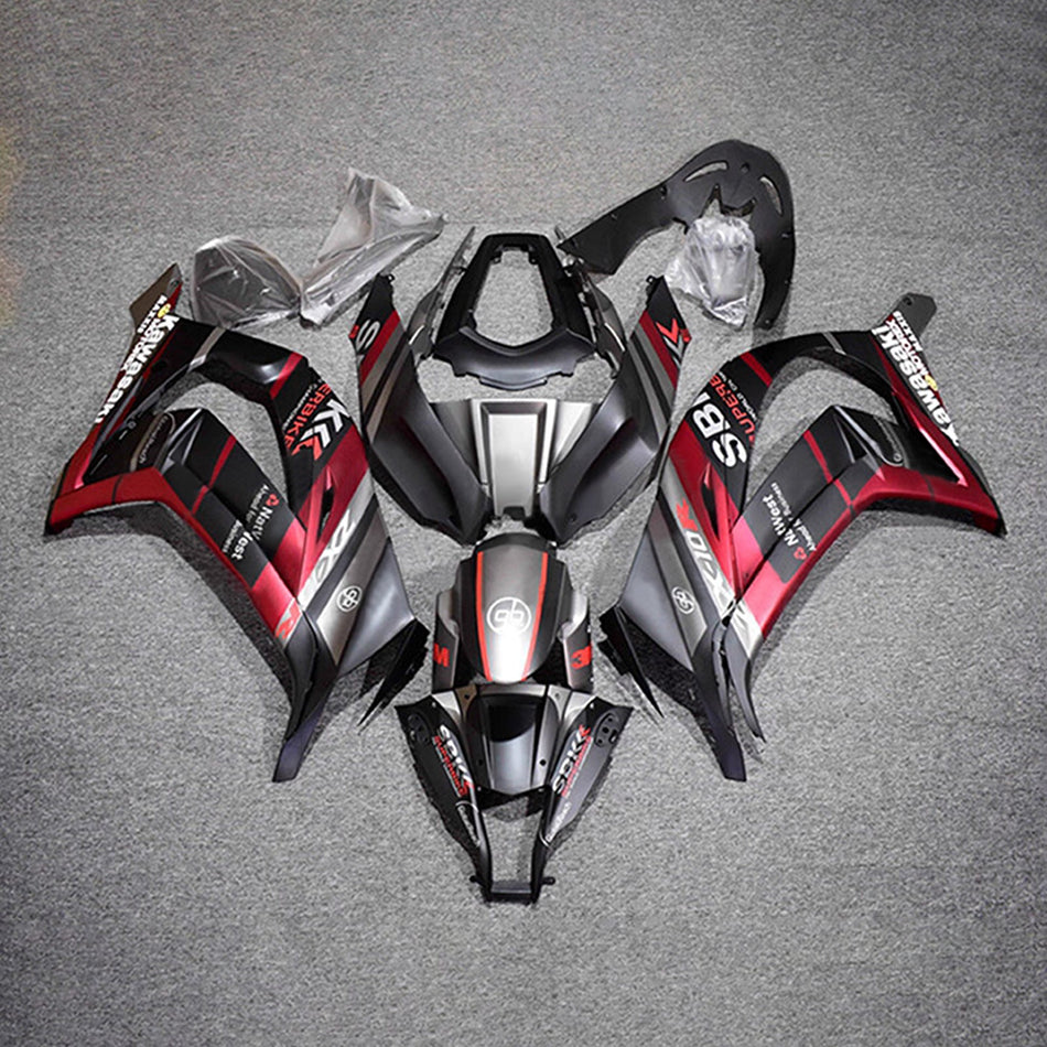 Verkleidungssatz aus ABS-Kunststoff, passend für Kawasaki ZX10R 2011-2015