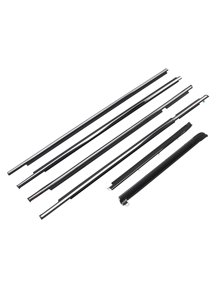 2003–2009 Toyota Lexus GX470 6 Stück Viertel &amp; Tür Gürtel Moulding Dichtungsstreifen