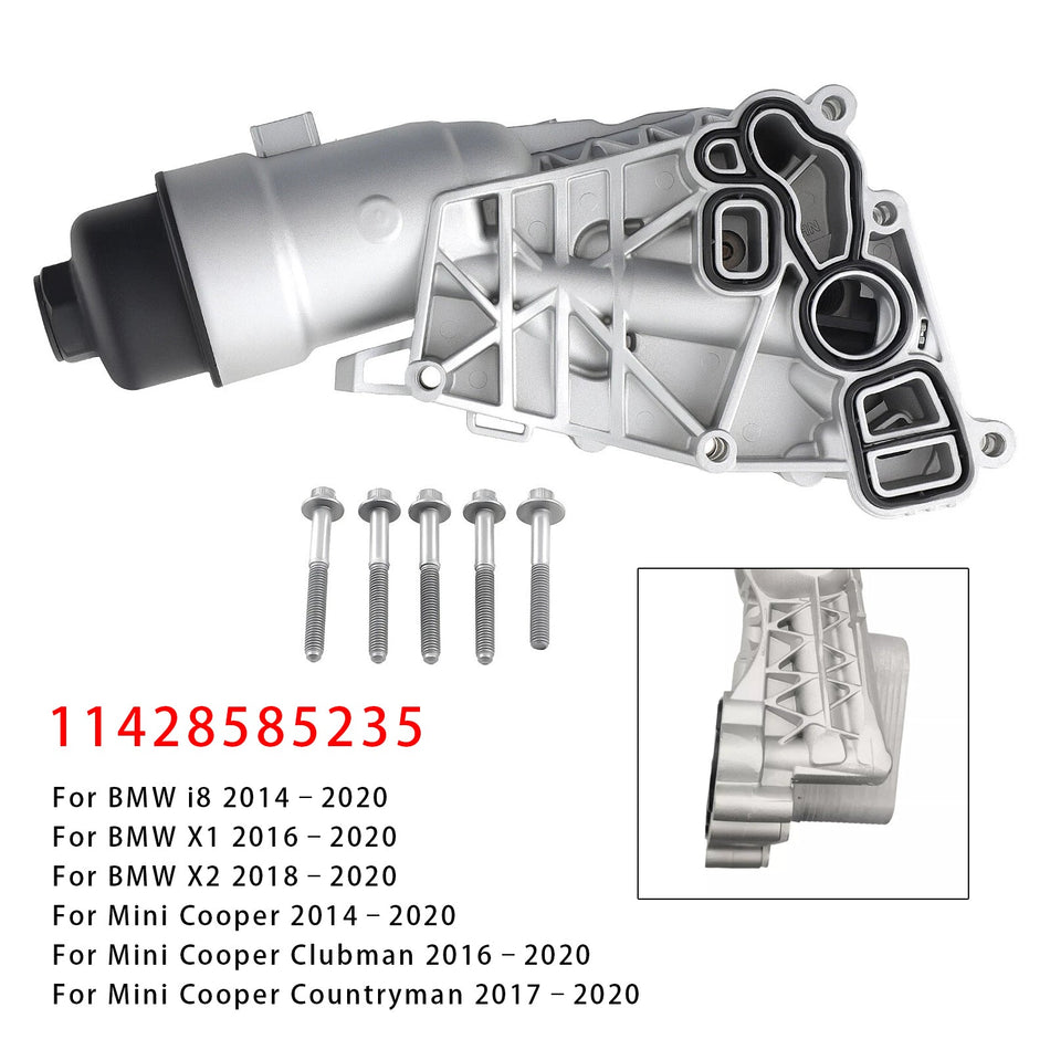 Ölkühler Filter Gehäuse 11428585235 Für Mini Cooper BMW i8 2014-2020