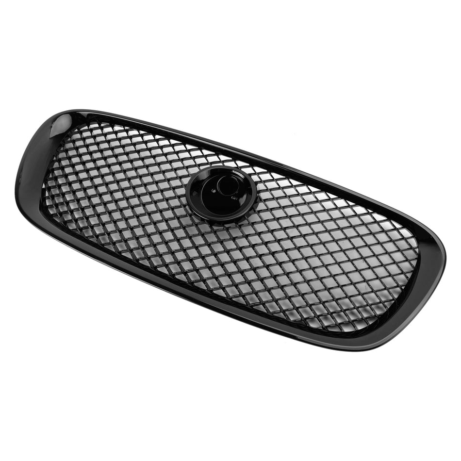 2008-2011 Jaguar XF XF-R Style Frontstoßstangengrill schwarz glänzend