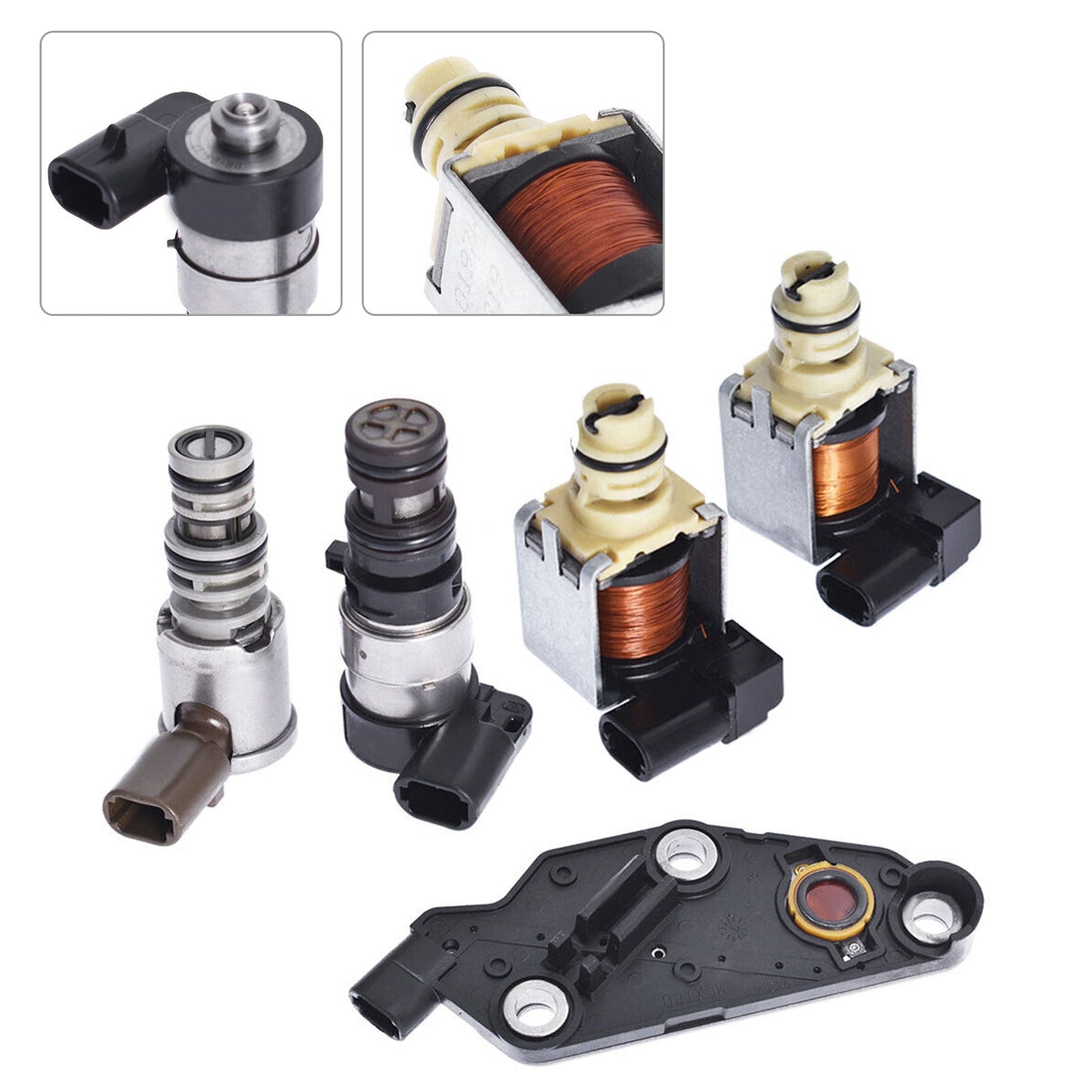 2005-2007 Relay V6 3,5 l 3,9 l 4-Gang-FWD AWD 4T65E Getriebe-Magnetschalter-Kit TCC 2-Gang-EPC-Schalter