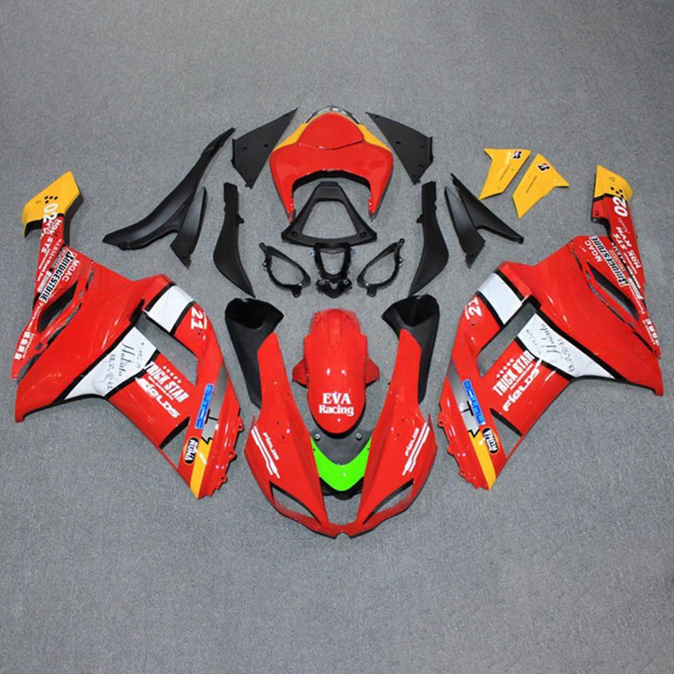 Verkleidungssatz aus ABS-Kunststoff, passend für Kawasaki ZX6R 636 (2007-2008)