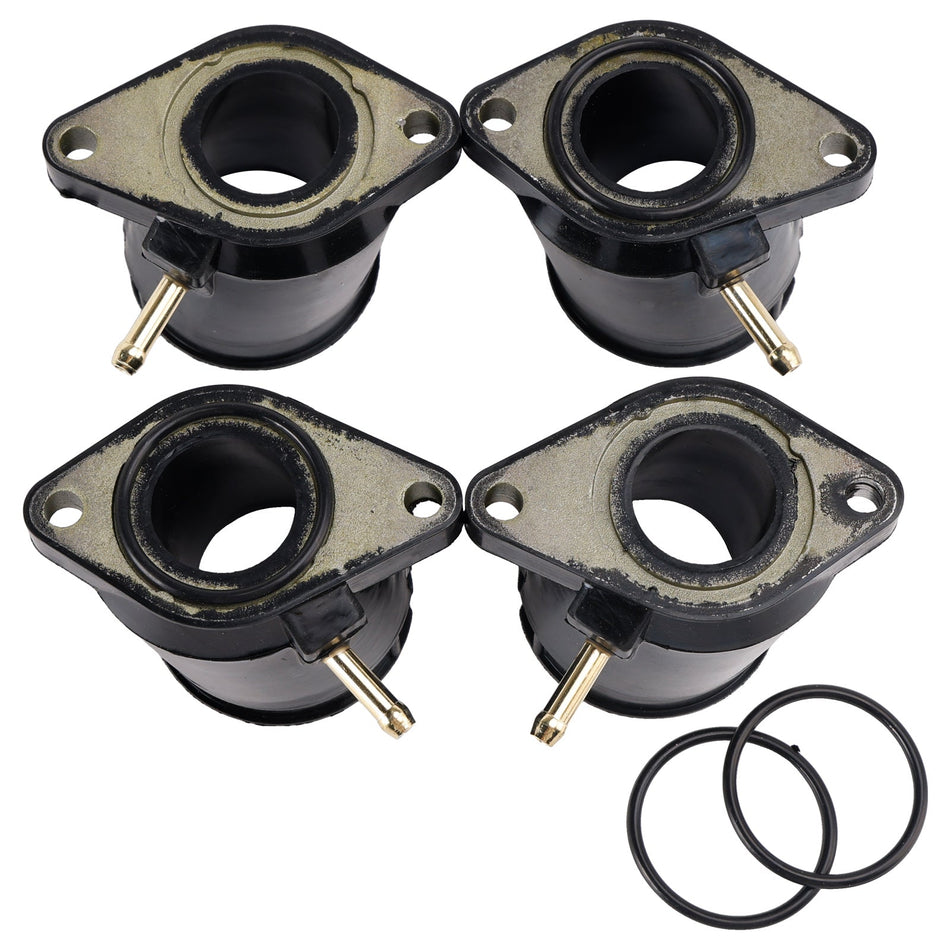 4x Ansaugkrümmer-Einlassgummis für Yamaha XJR400 FZ400 400CC 4HM