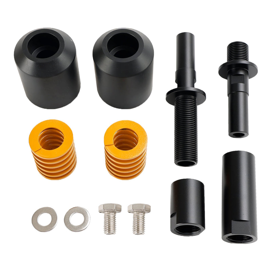 2023-2024 KAWASAKI ZX-4RR Aluminiumrahmen Crash Slider Schutz Schwarz