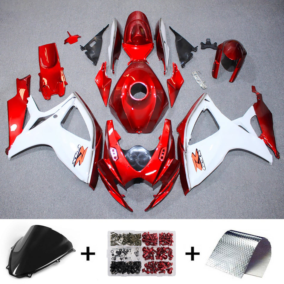 Verkleidungssatz aus ABS-Kunststoff für Suzuki GSXR 600/750 2006-2007 K6