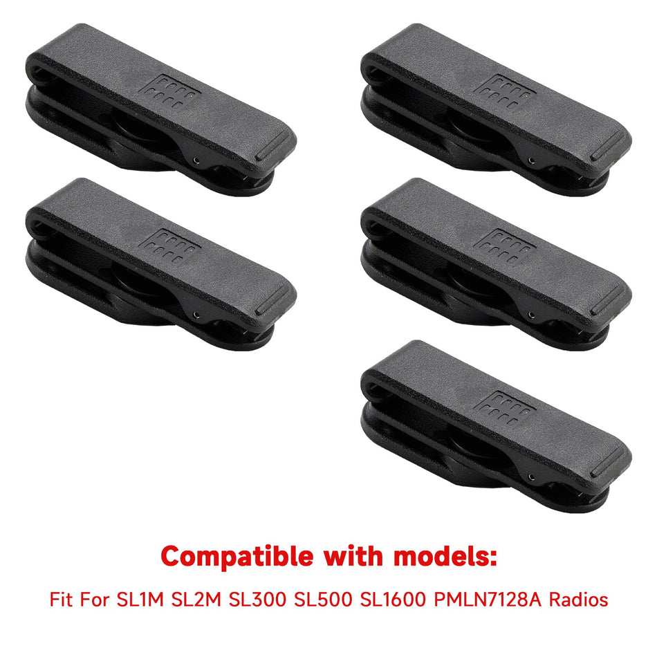 5PCS Radio SL1M Gürtel Clip Für SL1M SL2M SL300 SL500 SL1600 PMLN7128A Zurück Clip