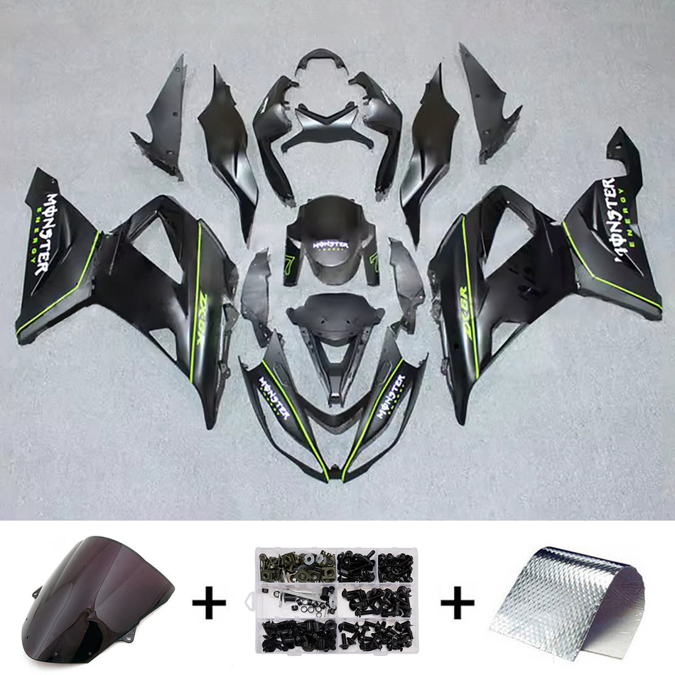 Verkleidungssatz aus ABS-Kunststoff, passend für Kawasaki ZX6R 636 (2013–2018)