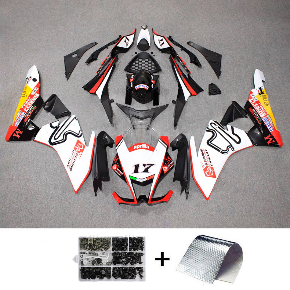2009-2015 Aprilia RSV4 1000 Einspritzverkleidungssatz Karosserie Kunststoff ABS