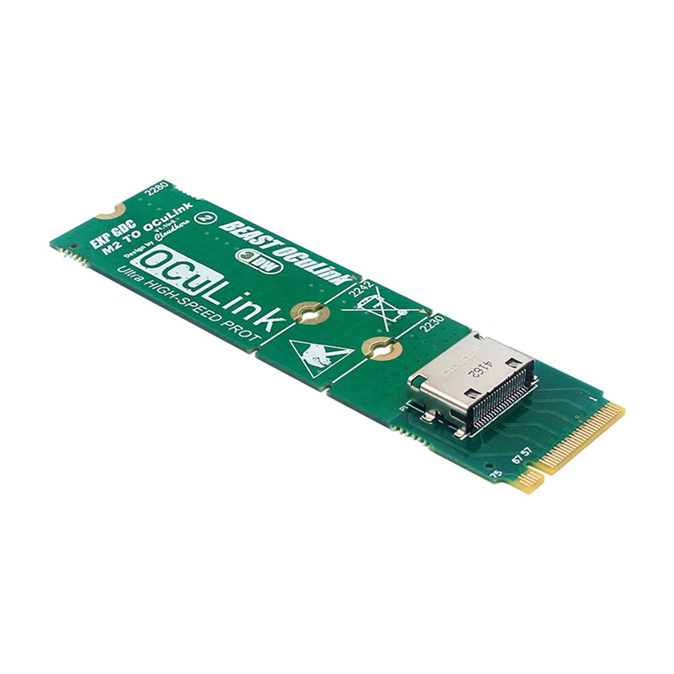 M.2-zu-OCuLink-Adapterkarte M.2-M-KEY-zu-OCULINK-Schnittstellenkonvertierungskarte